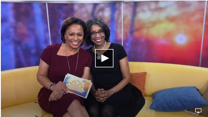 two women smiling