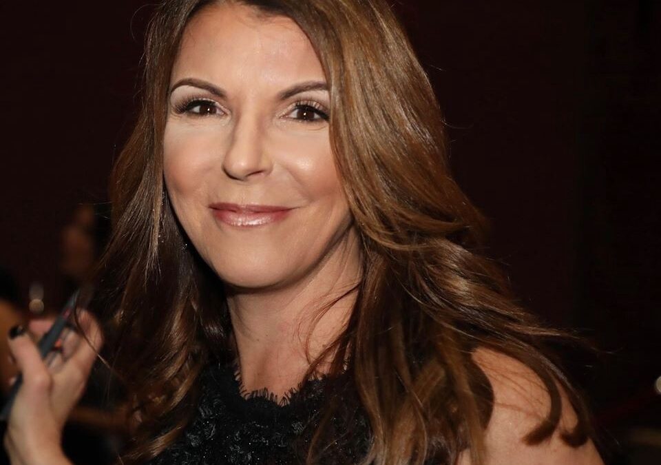 woman smiling