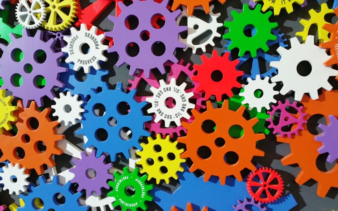 colorful gears