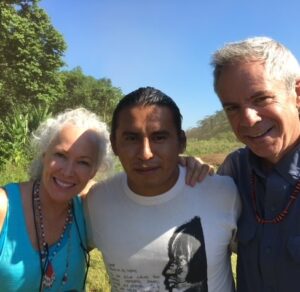 With Amazon Achuar Tribe Ecuador
